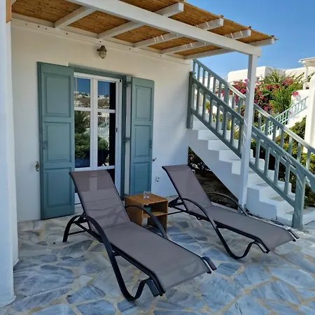 Ilios Cozy Cycladic Poolhouse Mykonos With Security Guard Feriehus *