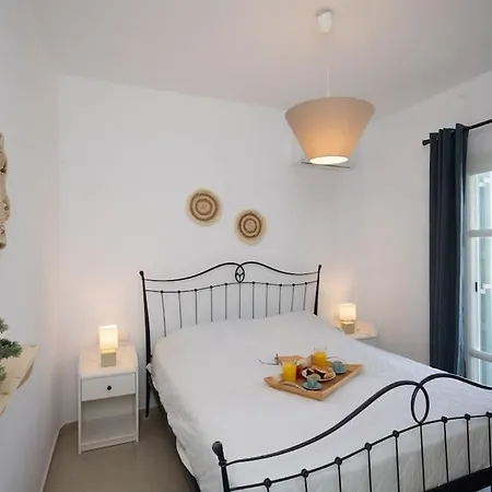 Semesterbostad Ilios Cozy Cycladic Poolhouse Mykonos With Security Guard Ornos (Mykonos)