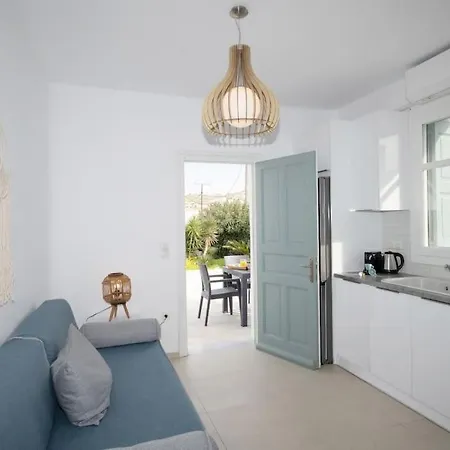 Semesterbostad Ilios Cozy Cycladic Poolhouse Mykonos With Security Guard *