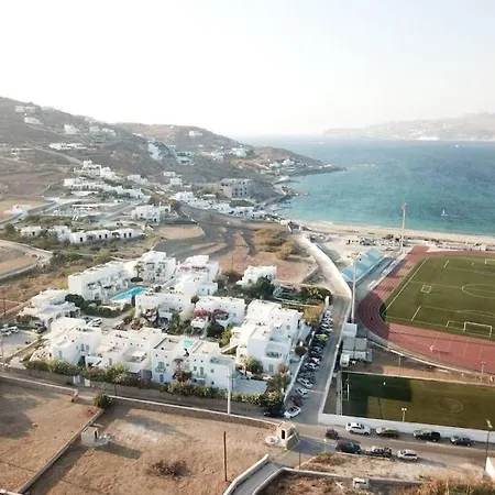 Semesterbostad Ilios Cozy Cycladic Poolhouse Mykonos With Security Guard *